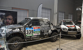 Dakaro automobilių paroda Lietuvos energetikos ir technikos muziejuje