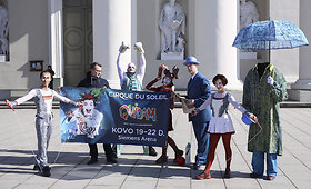 Į Vilnių atvyko &scaron;ou trupė &bdquo;Cirque du Soleil&ldquo;