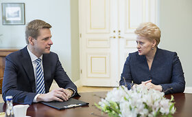 Dalios Grybauskaitės susitikimas su Remigijumi &Scaron;ima&scaron;iumi