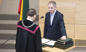 Audrius Nakas davė priesaiką