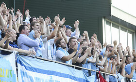 &bdquo;Žalgirio&ldquo; ir &bdquo;Malmo&ldquo; sirgaliai užpildė LFF stadioną