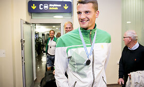 Į Lietuvą sugrįžo pasaulio irklavimo čempionato medalininkai