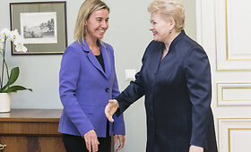 Dalia Grybauskaitė susitiko su Europos Sąjungos vyriausiąja įgaliotine užsienio reikalams ir saugumo politikai Federica Mogherini