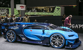 &bdquo;Bugatti Vision Gran Tourismo&ldquo; Frankfurto automobilių parodoje
