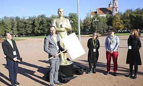 Festivalio &bdquo;Nepatogus kinas&ldquo; spaudos konferencija