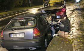 Naktinis Vilniaus kelių policijos reidas