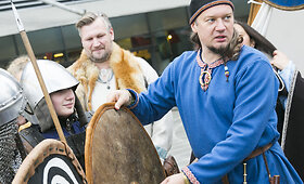 Gyvosios istorijos muziejus &bdquo;Vikingų amžius&ldquo; Vilniuje pristatė pristatė savo veiklas