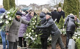 Ei&scaron;i&scaron;kių kapinėse amžinojo poilsio atgulė &Scaron;alčininkų vicemero nužudytas Darius Masiulis