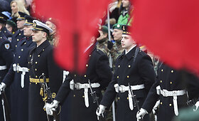 Trijų Baltijos valstybių vėliavų pakėlimo ceremonija