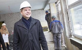 Remigijus &Scaron;ima&scaron;ius lankėsi rudenį atsidarysiančiame vaikų darželyje &bdquo;Ąžuolas&ldquo;