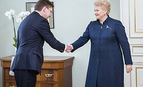Dalia Grybauskaitė susitiko su kandidatu į sveikatos apsaugos ministrus Juru Požela