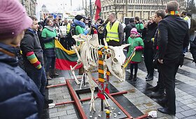 Pienininkų mitingas Vilniuje