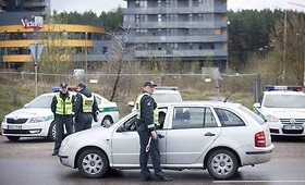 Rytinis Vilniaus kelių policijos reidas