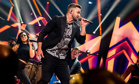 Justinas Timberlake&lsquo;as pasirodė &bdquo;Eurovizijos&ldquo; scenoje