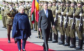 Oficialus Lietuvos ir Rumunijos Prezidentų susitikimas 
