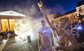 Vilniuje vyksta jubiliejinė &bdquo;Kultūros naktis&ldquo;