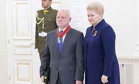 Valstybės apdovanojimų įteikimo ceremonija