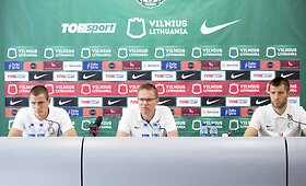 Vilniaus &bdquo;Žalgirio&ldquo; spaudos konferencija