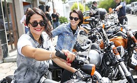 Naujų &bdquo;Harley-Davidson&ldquo; motociklų bandomasis važiavimas