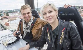 &bdquo;Dinner in the Sky&ldquo; Vilniuje