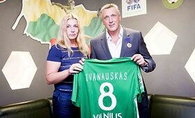 50-mečio proga pagerbtas Valdas Ivanauskas