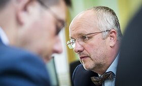 Seimo Liberalų sąjūdžio frakcija susitiko su kra&scaron;to apsaugos ministru Juozu Oleku