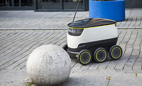 Estijos startuolio &bdquo;Starship Technologies&ldquo; gatvės robotai