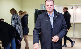 Saulius Skvernelis balsavo Seimo rinkimų antrajame ture