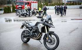 &bdquo;Mototurizmo sprintas&ldquo; Valčiūnuose, ugniagesių mokykloje