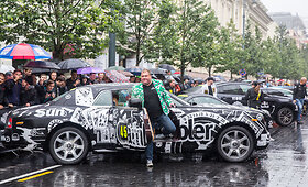 &bdquo;Gumball 3000&rdquo; sustojimas Vilniuje