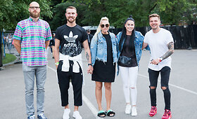 Robbie Williamso gerbėjai plūdo į Vingio parką