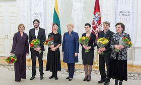 Nacionalinių kultūros ir meno premijų teikimo ceremonija