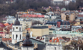 Žvilgsnis nuo Trijų kryžių kalno