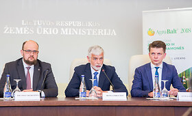 Tarptautinė žemės ūkio ir maisto pramonės parodos &bdquo;AgroBalt 2018&ldquo; spaudos konferencija