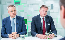 15min studijoje &ndash; &bdquo;BOD Group&ldquo; vadovas Vidmantas Janulevičius ir Lietuvos pramonininkų konfederacijos prezidentas Robertas Dargis