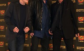 Susivieniję &bdquo;Led Zeppelin&ldquo; pristatė koncertinį filmą
