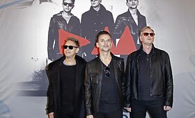 &bdquo;Depeche Mode&ldquo; spaudos konferencija Paryžiuje