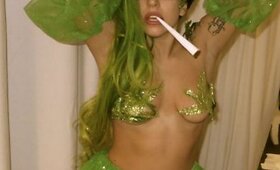 Lady Gaga virto žaliaplauke kanapių karaliene