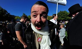 Vyri&scaron;kos puo&scaron;menos Amerikos barzdų ir ūsų čempionate