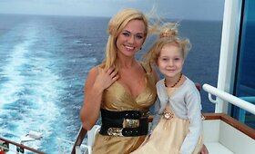 Ingrida Martinkėnaitė su &scaron;eima kruiziniu laivu keliavo į Braziliją