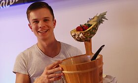 Kipras Lamauskas užėmė 3-ąją vietą tarptautiniame barmenų konkurse