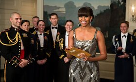 Michelle Obama įteikė &bdquo;Oskarą&ldquo; geriausiam filmui