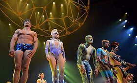 Vilniuje pasirodysianti &bdquo;Cirque du Soleil&ldquo; trupė Niujorke surengė generalinę repeticiją