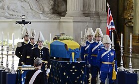 &Scaron;vedijos princesės Lilian laidotuvės Stokholme
