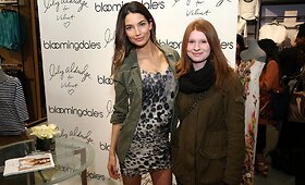 Manekenė Lily Aldridge pristatė vardinę drabužių kolekciją