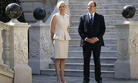 Eleganti&scaron;koji princesė Charlene Monake sutiko JTO vadovą