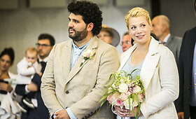 Vilniuje susituokė Jovita Valeikaitė ir jos i&scaron;rinktasis Francesco La Ferrera