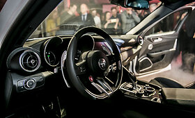 Automobilio &bdquo;Alfa Romeo Giulia&ldquo; pristatymas