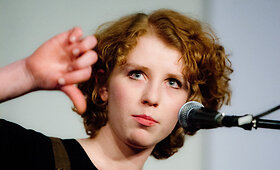 Knygų mugėje solinį koncertą surengė Alina Orlova