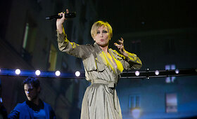 Patricia Kaas savo gerbėjus Vilniuje vėl lepino dainomis